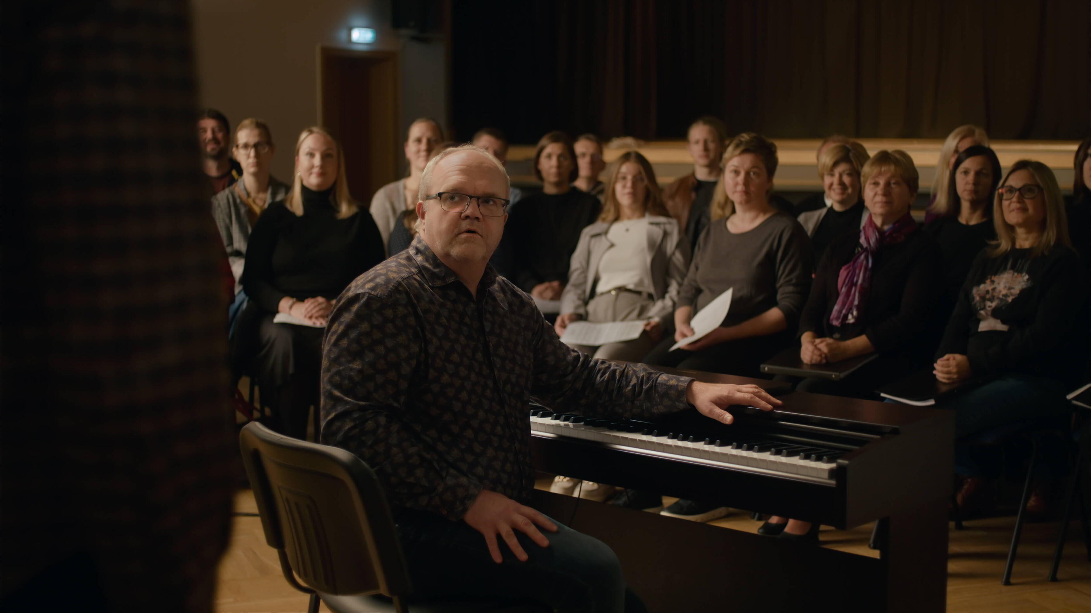 Ikšķile Choir & Māris Sirmais commercial Ikšķile Choir commercial with Māris Sirmais Directed and written by Rūdolfs Miķelsons Starring mixed choir Ikšķile conducted by Māris Sirmais DOP: Artūrs Šulbergs Equipment & huge thanks: BBRental; Ermīns Baltais; Roberts Vinovskis