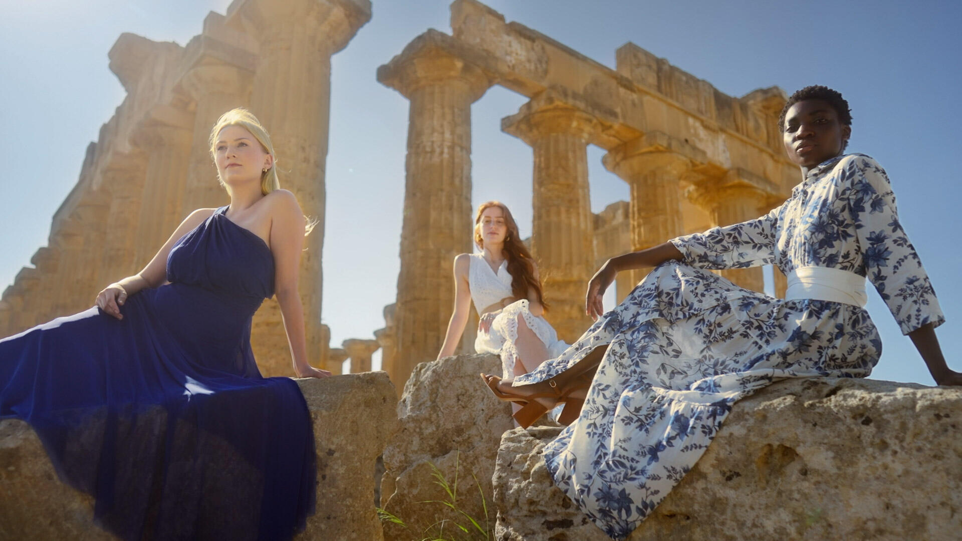 Blue Sand Sicily - Summer 2023 Fashion Spec ad. Directed by Alessandro Montalbano. Cinematography by Arturs Sulbergs / Artūrs Šulbergs. Spec ad. Shot in Sicily, Summer 2023.