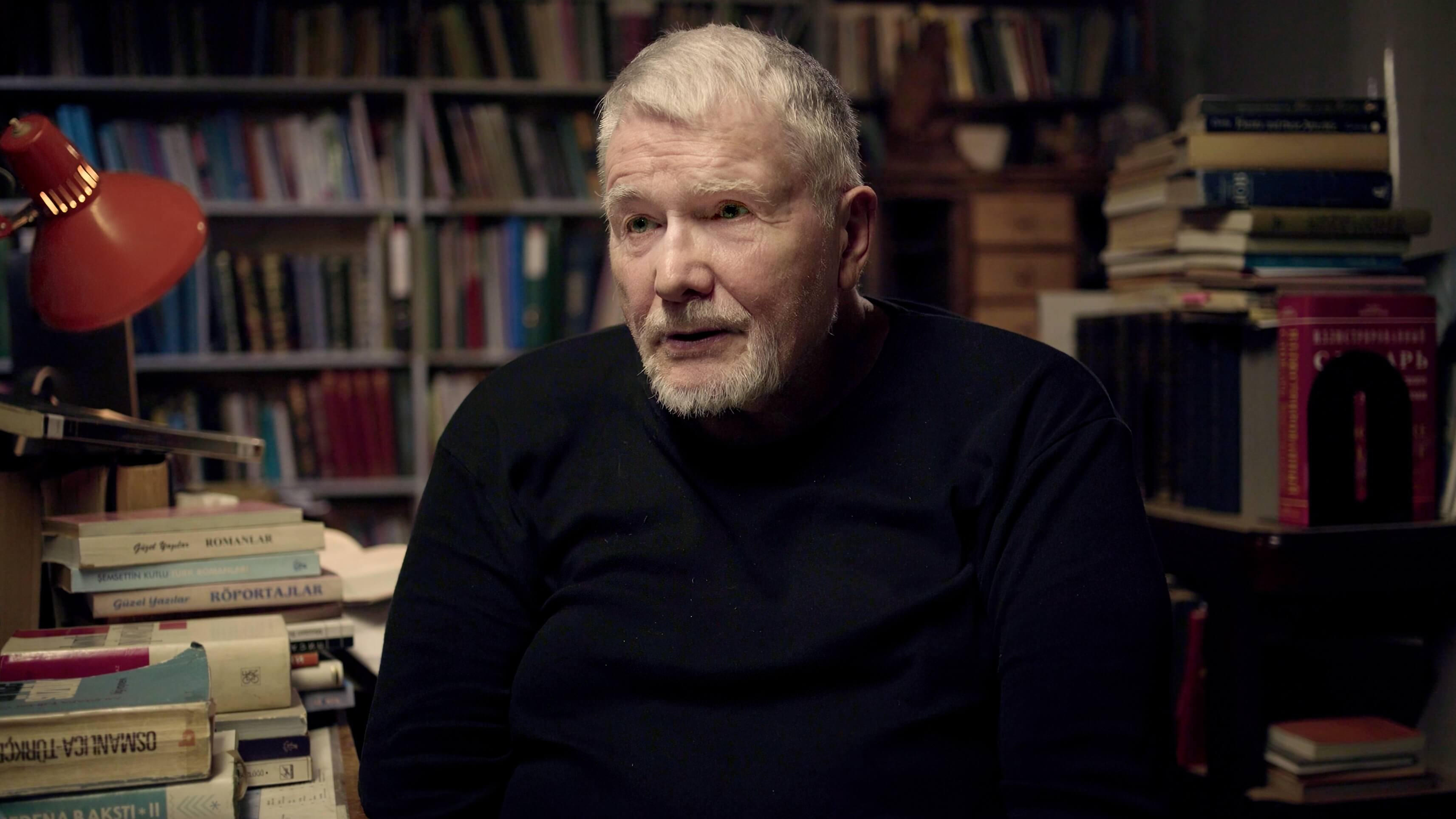 Uldis Bērziņš: Bibliotēka Directed by Daiga Bitēna. DOP Arturs Sulbergs / Artūrs Šulbergs. Uldis Berzins / Uldis Bērziņš : Bibliotēka (2019). Episode from "The Library" featuring Uldis Berzins / Uldis Bērziņš - critically acclaimed literature translator and poet.